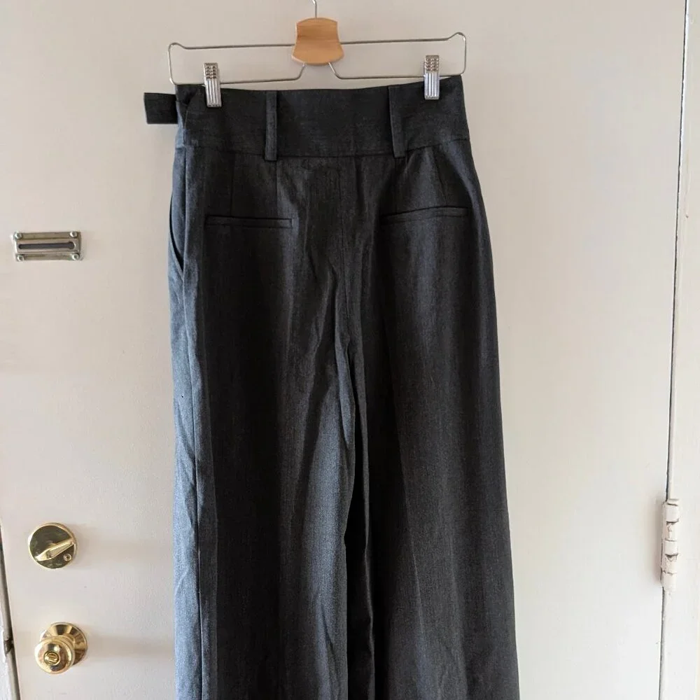 Sezane Aldo Trousers in Mottled Grey - Picture 10 of 10